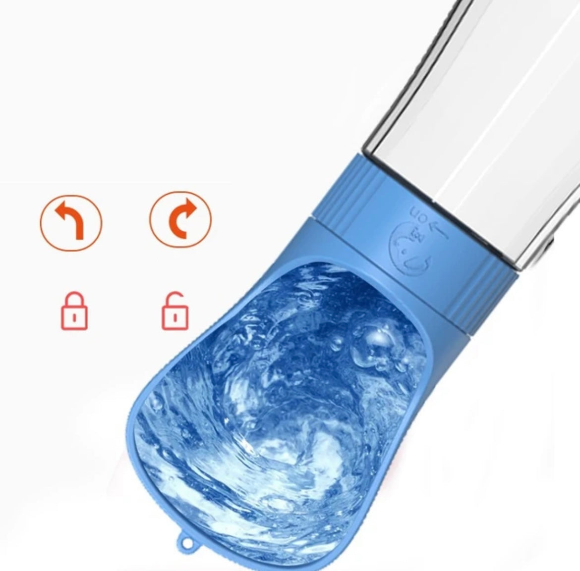 Hundewasserflasche